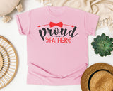 Proud Father Pink graphic tee in Blossom