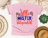 Little Mister Independent graphic tee in Blossom