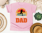 My Favorite Football Player Calls Me Dad graphic tee in Blossom