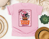 Touchdown Season Pink Helmet graphic tee in Blossom