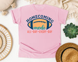 Homecoming Mode All Day Every Day graphic tee in Blossom
