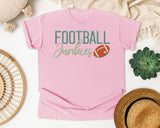Football Junkies graphic tee in Blossom