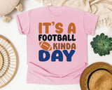 Its A Football Kinda Day graphic tee in Blossom
