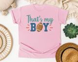 Thats My Boy Football graphic tee in Blossom