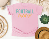 Football Mom Script graphic tee in Blossom