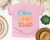 Cheer Mom Squad graphic tee in Blossom