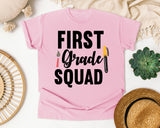 First Grade Squad Pen graphic tee in Blossom