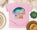 Football Gigi graphic tee in Blossom