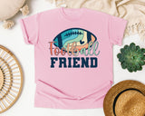 Football Friend graphic tee in Blossom