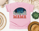 Football Mama Arch graphic tee in Blossom