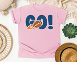 Go Football Rocket graphic tee in Blossom