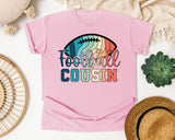 Football Cousin graphic tee in Blossom