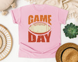 Game Day Orange Bold graphic tee in Blossom