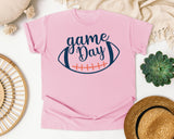 Game Day Ball Outline graphic tee in Blossom