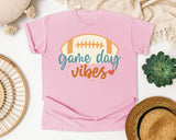 Game Day Vibes Script graphic tee in Blossom