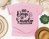 100 Days Of Smarter Backpack graphic tee in Blossom