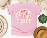 Football Vibes Cream graphic tee in Blossom