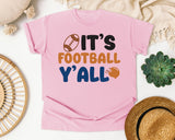 Its Football Yall graphic tee in Blossom