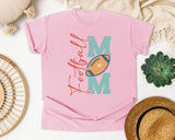 Football Mom Vertical graphic tee in Blossom