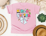 Kindergarten Paper Bow Pastel graphic tee in Blossom