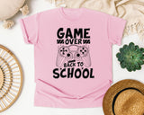Game Over Back To School Controller Bold graphic tee in Blossom