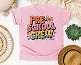 Preschool Crew Bow graphic tee in Blossom