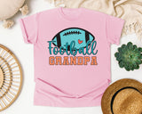Football Grandpa graphic tee in Blossom