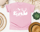 Dad graphic tee in Blossom