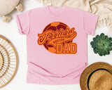 Terriers Soccer Dad graphic tee in Blossom