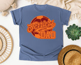 Terriers Soccer Dad graphic tee in Blue Jean