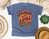 Football Dad Brown graphic tee in Blue Jean