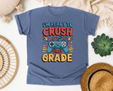 I'm Ready To Crush First Grade Graphic Tee graphic tee in Blue Jean