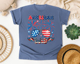 American Dad graphic tee in Blue Jean