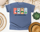Just A Patriotic Goose graphic tee in Blue Jean