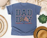 Dad Day Navy 2 graphic tee in Blue Jean