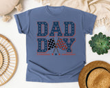 Dad Day Navy graphic tee in Blue Jean