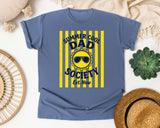 Summer Cool Dad Society Yellow 2 graphic tee in Blue Jean