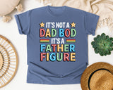 It's Not A Dad Bod It's A Father Figure graphic tee in Blue Jean