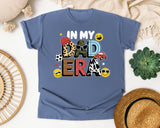 In My Dad Era graphic tee in Blue Jean