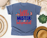Little Mister Independent graphic tee in Blue Jean