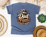 Dad Fuel Strong Coffee Strong Dad graphic tee in Blue Jean