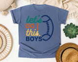 Lets Do This Boys Ball graphic tee in Blue Jean