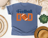 Football Dad Bold graphic tee in Blue Jean