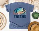 Football Friend graphic tee in Blue Jean