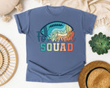 Football Squad graphic tee in Blue Jean