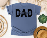 Dad I Love You Black graphic tee in Blue Jean