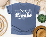 Dad graphic tee in Blue Jean