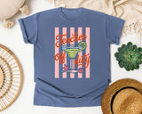 Teacher Off Duty Margarita graphic tee in Blue Jean