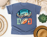 Football Dad Grey graphic tee in Blue Jean
