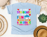 So Long Fifth Grade Look Out Sixth Grade graphic tee in Chambray